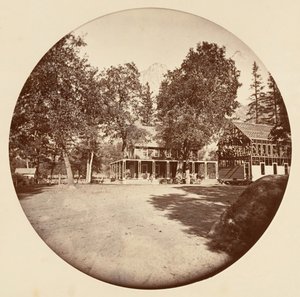 [Yosemite National Park, Kalifornien], ca. 1878. av Carleton Emmons Watkins