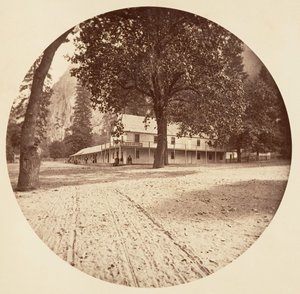 [Yosemite National Park, Kalifornien], ca. 1878. av Carleton Emmons Watkins