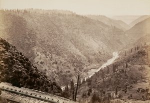 [Amerikansk flod från Kap Horn] av Carleton Watkins