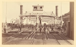 C.P.-färjan Solano av Carleton Watkins