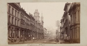 California Street av Carleton Watkins