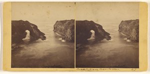 Kustvy, Mendocino av Carleton Watkins