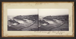 Utsikt över kusten vid Mendocino av Carleton Watkins