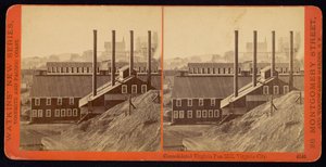 Consolidated Virginia Pan Mill, Virginia City av Carleton Watkins
