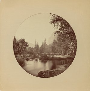 Glacier Point, 3700 ft, Yosemite av Carleton Watkins