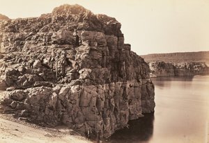Landskap, Columbiafloden, Oregon av Carleton Watkins
