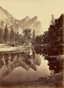 [Spegel. De tre bröderna.] av Carleton Watkins