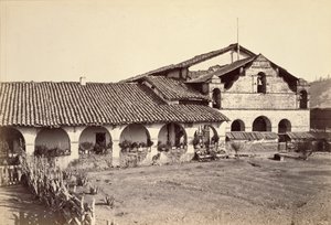 Mission, San Antonio de Padua av Carleton Watkins