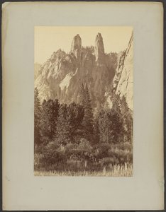 [Sentinelklipporna, Yosemite] av Carleton Watkins