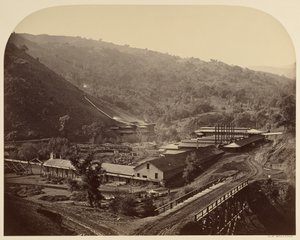 Smältverk, New Almaden av Carleton Watkins