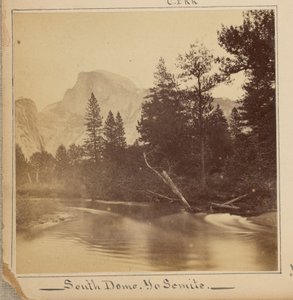 Sydkupolen, Yosemite av Carleton Watkins