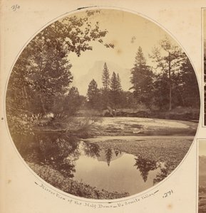 Tasayac, Half Dome, 5 000 fot, Yosemite Valley, Mariposa County, Kalifornien av Carleton Watkins