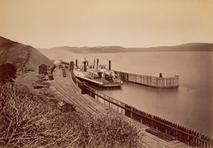 [Färjan "Solano"] av Carleton Watkins