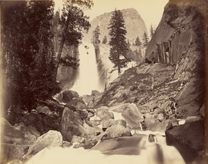 [Vernal Fall 300 fot] / [Piwyac, Vernal Fall, 300 fot, Yosemite]