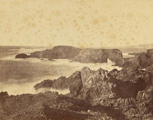 [Vy över Mendocinokusten] / [Kustvy utanför Mendocino] av Carleton Watkins