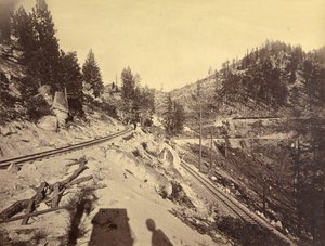 Utsikt över Lake Tahoe av Carleton Watkins