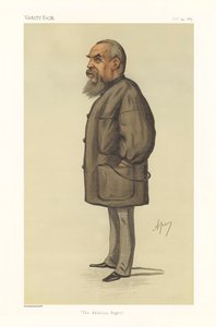 Kapten Richard Francis Burton - porträtt stående av Carlo (1839 89) Pellegrini