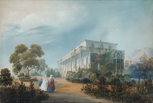Naryshkins Estate i Miskhor, 1842 av Carlo Bossoli