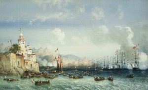 Kriget i Italien: Genua, kejsar Napoleon III:s ankomst, 1859