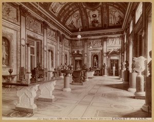 Rom - Villa Borghese - Museisalen på bottenvåningen