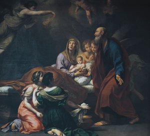 Marias födelse av Carlo Cignani