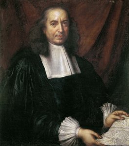 Porträtt av Marcello Malpighi 1628-1694.