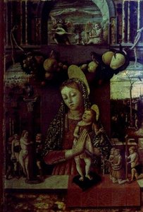 Madonna av passionen av Carlo Crivelli