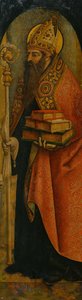 Saint Augustine, 1480-talet av Carlo Crivelli