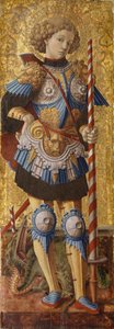 Saint George, 1472. av Carlo Crivelli
