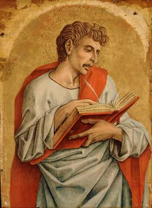 , från Montefiores polyptyk, c.1470 (tempera på träpanel) (se även 492442-44) av Carlo Crivelli