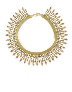 Halsband (guld, emalj & grottpärlor) av Carlo Giuliano