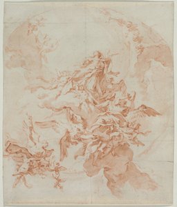 Jungfruns antagande, ca. 1754.