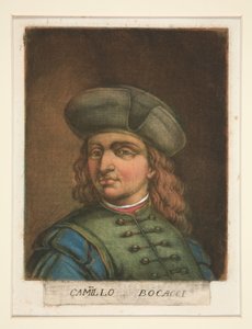 Camillo Bocacci, ur Ritratti di pittori (Porträtt av målare) av Carlo Lasinio