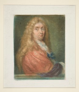 Charles Lebrun, från Portraits of Painters av Carlo Lasinio