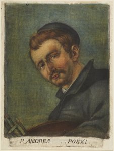 Porträtt av Andrea Pozzi av Carlo Lasinio