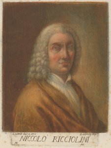 Niccolo Ricciolini av Carlo Lasinio, after Nicolò Ricciolini