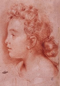 Porträtt av Faustina Maratti av Carlo Maratta