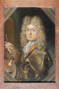 Självporträtt, Carlo Maratta (olja på koppar) av Carlo Maratta