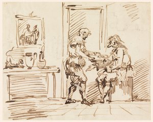 En genrescen av Carlo Marchionni