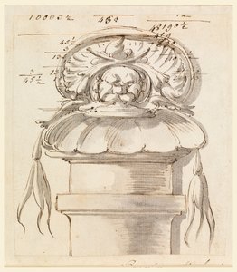 Arkitektonisk prydnad. av Carlo Marchionni
