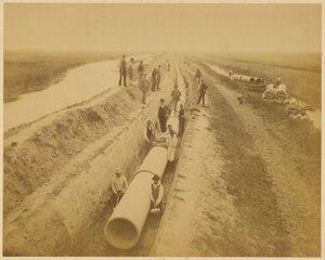 Venedig akvedukt (ny pipeline). Varv i Argine