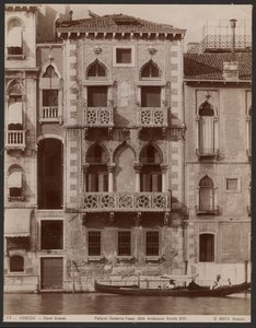 Palazzo Contarini-Fasan, Venedig av Carlo Naya