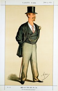 Eyre Massey Shaw, brittisk brandman, 1871 av Carlo Pellegrini