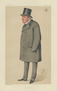 Lord Lyons (färg litho) av Carlo Pellegrini