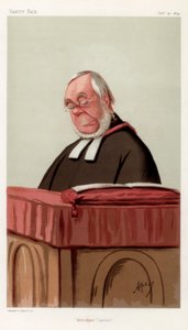 Köpman Taylors, pastor James Augustus Hessey DCL, 1874. av Carlo Pellegrini