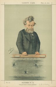 Mr George Hammond Whalley, Den store tron på romersk katolicism, 18 februari 1871, Vanity Fair-tecknad serie av Carlo Pellegrini