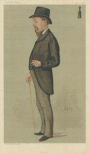 Joseph Henry Blackburne av Carlo Pellegrini