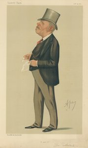 Mr Thomas Sutherland, P und O, 22 oktober 1887, Vanity Fair-tecknad serie