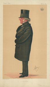 Philip-Henry Stanhope Stanhope, A Noble Writer, 23 maj 1874, Vanity Fair-karikatyr av Carlo Pellegrini