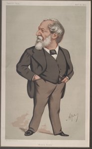 Robert Browning, Vanity Fair, 1875-11-20 av Carlo Pellegrini